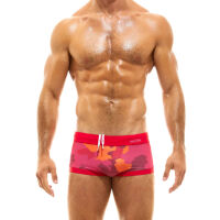 ������-������� "Recycled Camo Trunk Boxer - Camo Red" 