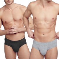 �����-����� "22512412 Briefs 2 Pack - Anthracite/Grey" (�������� 2 ��.) 