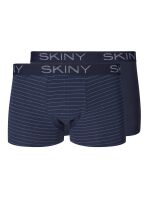 �����-������� "Cotton Stretch Trunks 2 Pack - Anthracite/Stripe Selection" (�������� 2 ��.) 