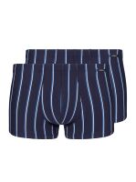 �����-������� "Cotton Advantage Trunks 2 Pack - Crown Blue Stripes (�������� 2 ��.) 