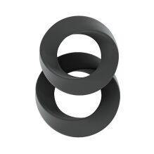 ����������� ������ "Sono #24 Cockring Set Grey" (�������� 2 ��.) 