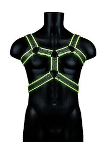 �������� "Ouch! - Glow In The Dark Bonded Leather Body Harness" 