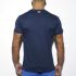 �������� "Basic Fitness V-Neck T-Shirt - Navy" 