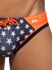 ������-����� "Stars Combi Swim Bikini Briefs - Navy" 