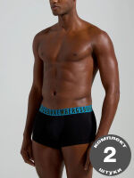 �����-������� "Ombre - Bi-Pack Men's Trunks Black" (�������� 2 ��.) 