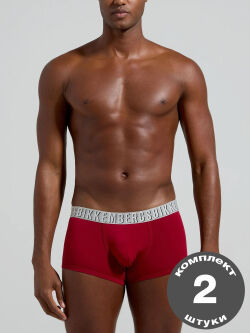 �����-������� "Ombre - Bi-Pack Men's Trunks Bordeaux" (�������� 2 ��.) 