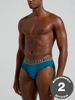 �����-����� "Ombre - Bi-Pack Men's Briefs Blue" (�������� 2 ��.) 