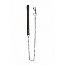 ������� - ������� "Ouch! Pain - Leather Handle Chain Lead Black" 