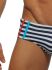 ������-����� "Sailor Stripe with Sport Stripe Briefs - Navy" 