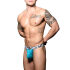 �����-������� "Almost Naked Bamboo Y-Back Thong - Teal" 
