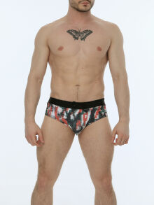 ������-����� "Swim #003 - Green/Red/Black" 