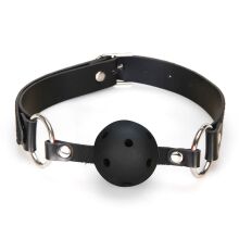 ����-��� "Lux Fetish - Breathable Ball Gag Black" 