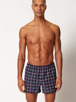 �����-����� "Boxersensation Boxer Shorts Winepine Check" 