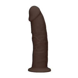 �������������-��������� "RealRock Silicone 7,5' Dual Density - Brown" 