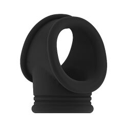 ����������� ������ / ����������� ������� "Sono #48 Cockring with Ball Strap Black" 