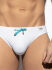������-����� "Pique Swim Bikini Briefs - White" 