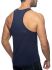 �����-���������� "U-Neck Cotton Tank Top - Navy" 