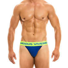 �����-����� "Phosphor Tanga Briefs - Blue" 