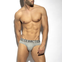 �����-����� "7 Days 7 Colors Briefs 3.0 - Heather Grey" 