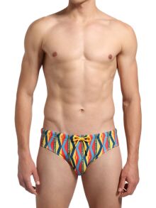 ������-����� "Allower Etnico Swim Briefs - Yellow" 