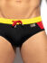 ������-����� "Flags Swim Briefs - Black" 