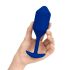 �������� ������ "b-Vibe - Snug Weighted & Vibrating Silicone Plug 4 - Navy" (� ���������) 