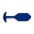 �������� ������ "b-Vibe - Snug Weighted & Vibrating Silicone Plug 4 - Navy" (� ���������) 