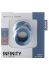 ����������� ������ "Infinity L & XL Cockring Set Blue" (�������� 2 ��.) 