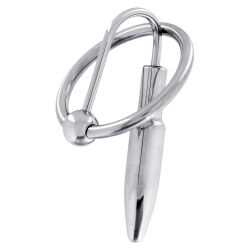 ����������� / ������� ��� ������ "Steel Power Tools - Penis Plug with Glans Ring 28 mm." 