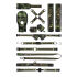 ����� "Ouch! - Army Bondage Kit" (11 ���������) 