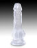 �������������-��������� "King Cock Clear - 5' Cock With Balls" 