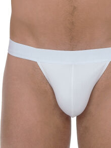 �����-����� "Classic Cotton Modal Tanga Briefs White" 