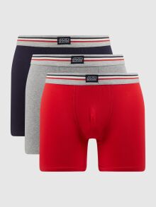 �����-������� "17301733 Boxer Trunk 3 Pack - Stone Gray Melange" (�������� 3 ��.) 