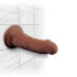 �������������-��������� "King Cock Plus - 6' 3D Cock Brown" 
