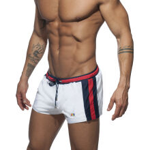 ������-����� "Stripes Basic Swim Short - White" 