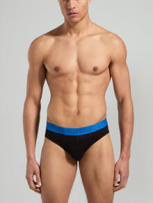 �����-����� "Fashion Bicolor - 2-Pack Men's Briefs Black" (�������� 2 ��.) 