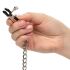 ������ ��� ������ � ����� � ������ "Nipple Play - Weighted Dual Tier Nipple Clamps" 