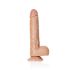 �������������-��������� "RealRock 7' Straight Realistic Dildo with Balls - Tanned" 