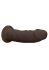 �������������-��������� "RealRock Silicone 7,5' Dual Density - Brown" 