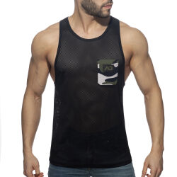 �����-���������� "Pocket Contrast Tank Top - Camouflage" 