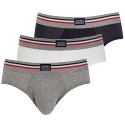 �����-����� "17302483 Briefs 3 Pack - Navy/Grey/White" (�������� 3 ��.) 