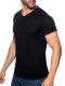 �������� "Basic V-Neck T-Shirt - Black" 