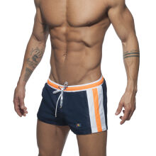 ������-����� "Stripes Basic Swim Short - Navy" 