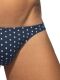 �����-����� "�um Dots Bikini Briefs - Navy" 