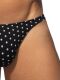 �����-����� "�um Dots Bikini Briefs - Black" 
