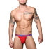 �����-������� "Almost Naked Bamboo Y-Back Thong - Red" 
