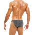 �����-����� "King Cheetah Low Cut Briefs - Gun Metal" 