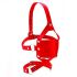 ����-��������� "Ouch! - Leather Mouth Gag Red" 