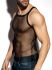 �����-���������� "Beachy Net Strap Tank Top - Black" 