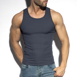 �����-���������� "Recycled Rib Sports Tank Top - Navy" 